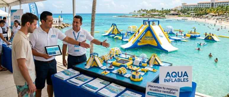 venta de parque inflable aquainflables