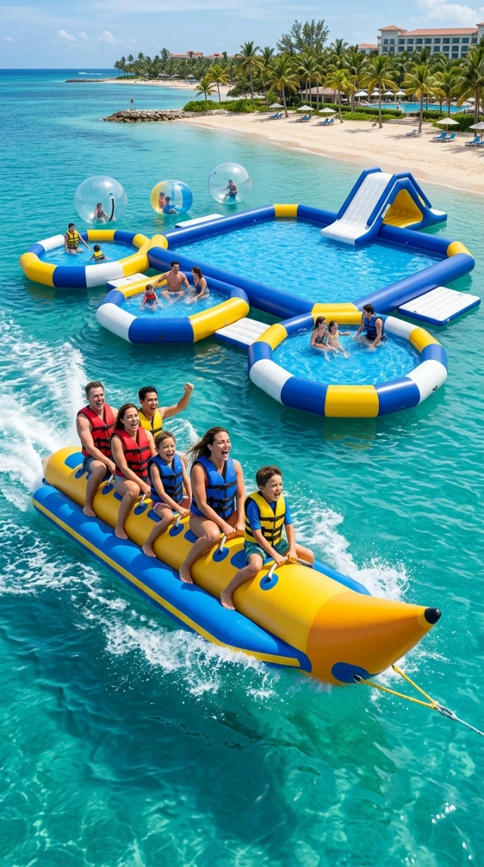 banana inflable aquainflables