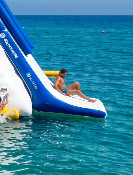 Aqua Inflables juegos en la playa