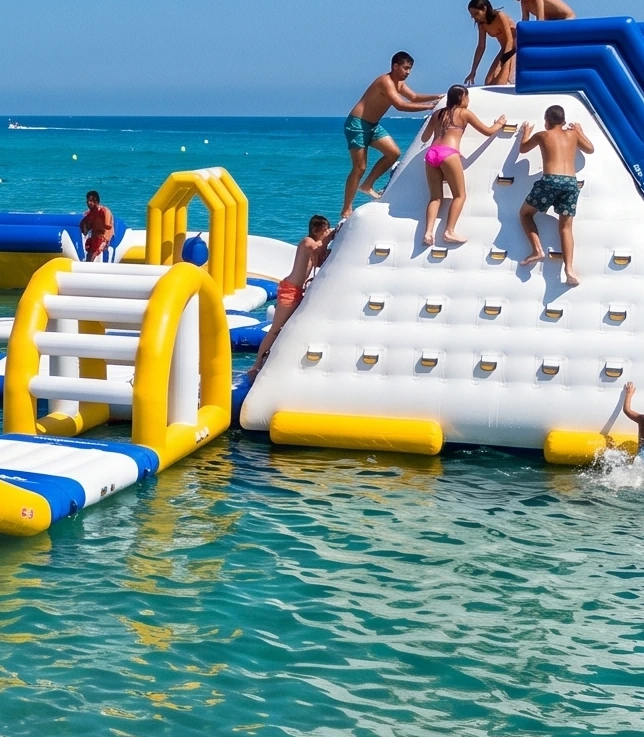 Aqua Inflables juegos en la playa