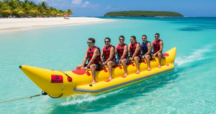 Aqua Inflables juegos en la playa