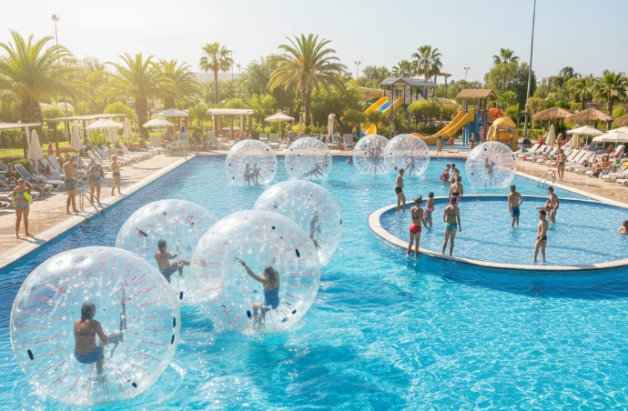 Esferas Acuáticas Aqua Inflables