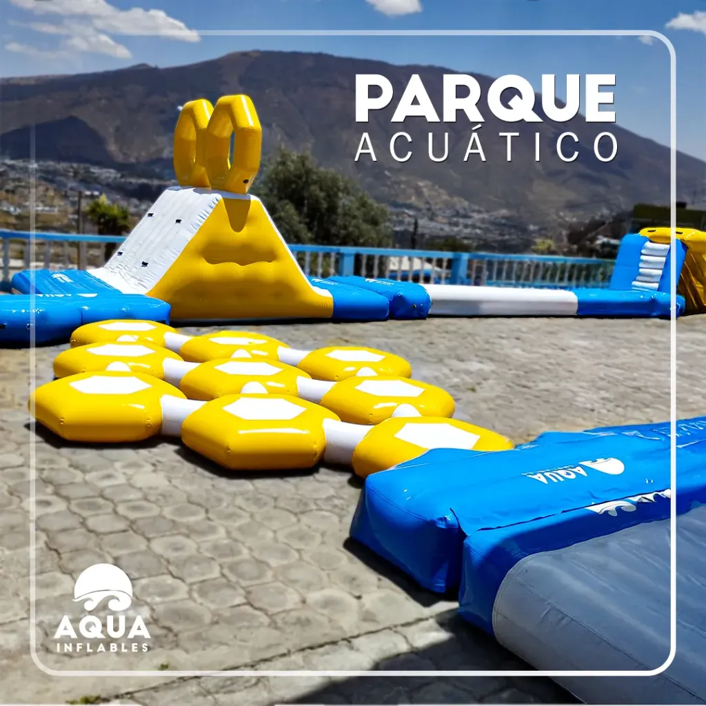 [AQUAPARK24] PARQUE INFLABLE ACUÁTICO (5 MODULOS)